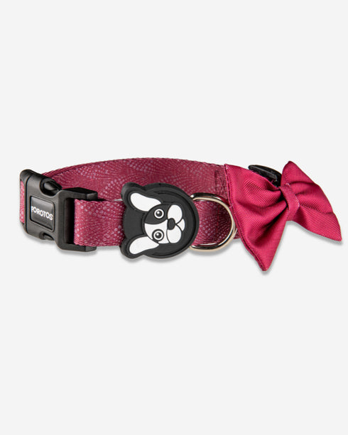 Collar con Moño VULKAN Borgoña